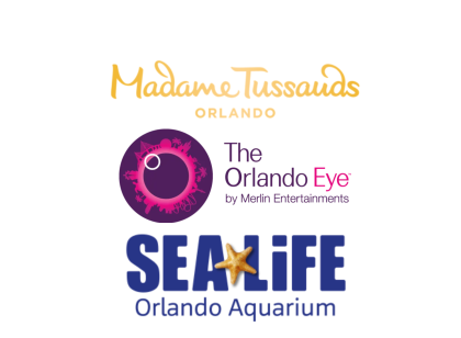 Madame Tussauds, Sea Life Orlando Aquarium & The Orlando Eye + Digital Photos